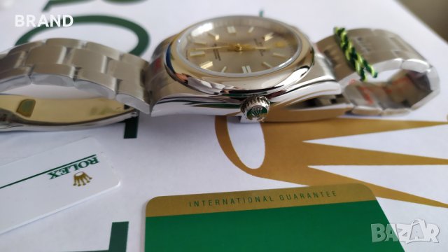 Унисекс часовник ROLEX Classic PERPETUAL 41mm механичен клас 5А+, снимка 5 - Мъжки - 31574576