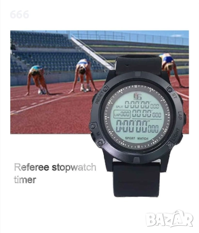 Дигитален футболен часовник, с хронометър, осветление, голям дисплей, водоустойчив., снимка 4 - Други - 52890908