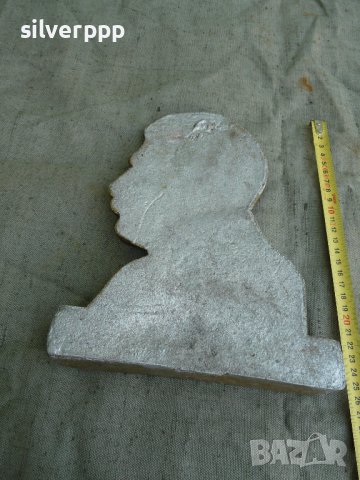  Настолен метален барелеф на Сталин , снимка 4 - Други ценни предмети - 42249362