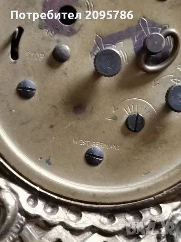 стар немски часовник, снимка 4 - Антикварни и старинни предмети - 48096957