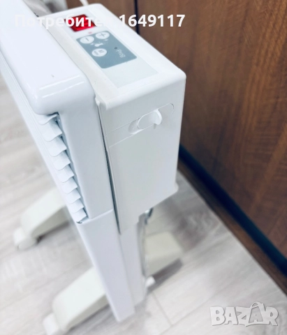Конвектор 750W Airelec Tactic Pro[електронен термостат/дигитално управление/в гаранция], снимка 4 - Отоплителни печки - 52367012