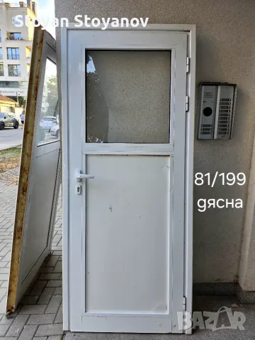 Алуминиеви врати - втора ръка, снимка 2 - Интериорни врати - 56025704