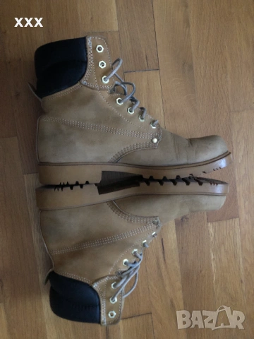 Мъжки кожени кубинки, снимка 7 - Мъжки боти - 54061301