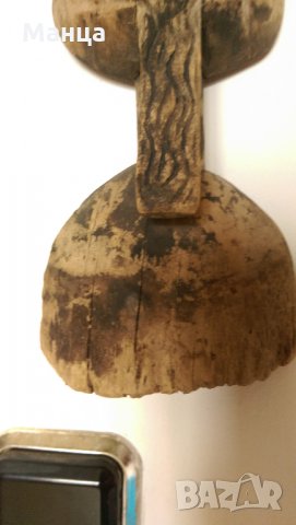 Африканска маска Хохе от Гана, снимка 4 - Антикварни и старинни предмети - 31620297