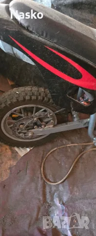 крос мини 50cc червен, снимка 4 - Мотоциклети и мототехника - 56113877