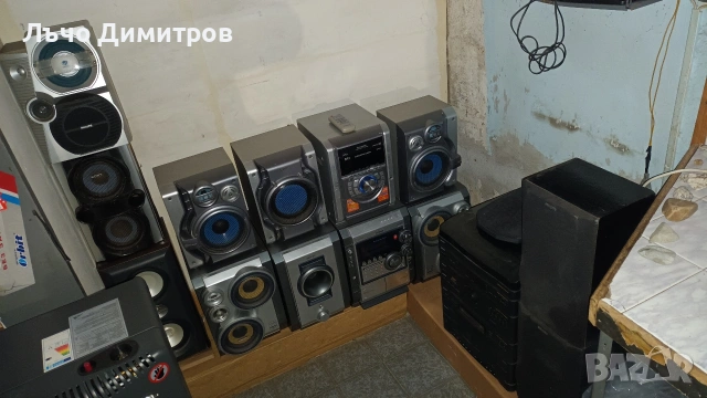 Аудио системи SONY - PANASONIC - AIWA- PHILIPS -JVC - SHARP - TECHNICS , снимка 3 - Аудиосистеми - 51622720