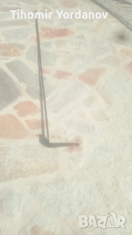 Ръжен за пещ, ковано желязо., снимка 3 - Антикварни и старинни предмети - 53898854