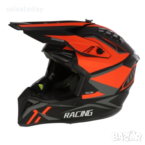 Кросова Каска за Мотокрос и Ендуро, Cross Helmet, снимка 3 - Аксесоари и консумативи - 53910048