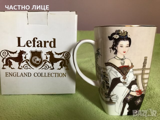 Оригинална Порцеланова Чаша Lefard England collection , снимка 2 - Чаши - 44246469