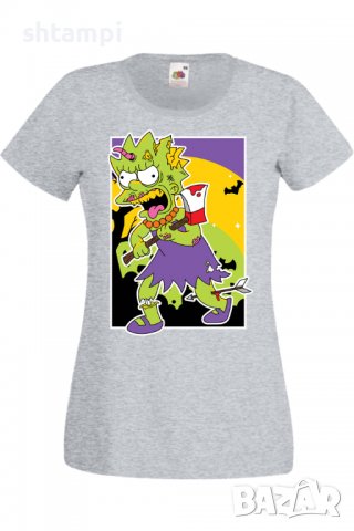 Дамска тениска The Simpsons Lisa Simpson 01,Halloween,Хелоуин,Празник,Забавление,Изненада,Обичаи,, снимка 6 - Тениски - 38154299