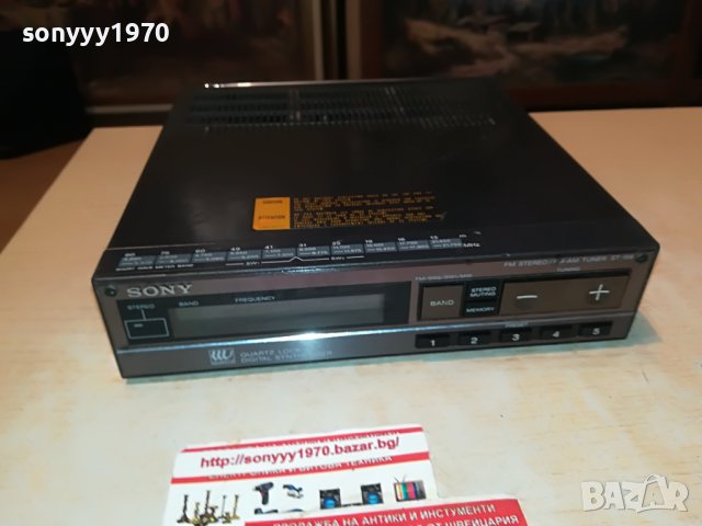 🛑sony time-sony st-158 made in japan 1709221846, снимка 12 - Ресийвъри, усилватели, смесителни пултове - 38032670