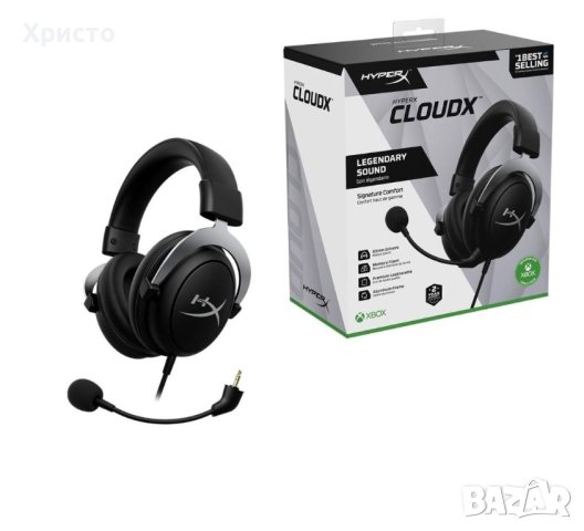 НОВО!!! Гейминг слушалки HyperX CloudX, Xbox 