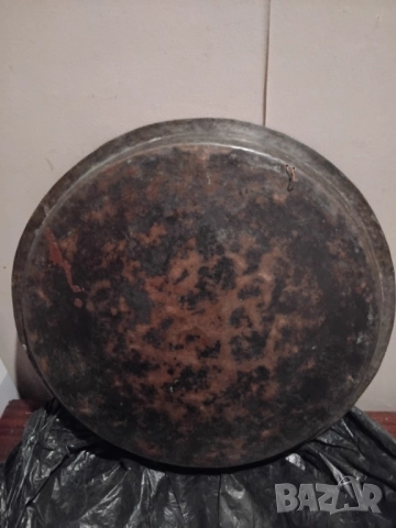 ГОЛЯМА СТАРА ТАВА-ТАБЛА, снимка 5 - Антикварни и старинни предмети - 51836950