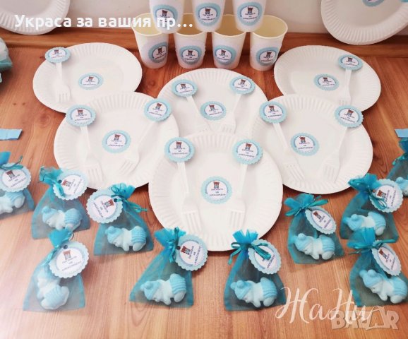 Украса За бебешка погача , снимка 5 - Други - 37591094