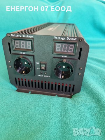  Инвертор Висок клас 2000w/4000w 12v - 220v ПЪЛНА СИНУСОИДА Солар батер, снимка 2 - Къмпинг осветление - 34258750
