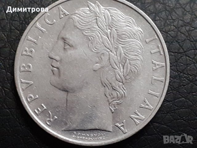 100 лири Италия 1966