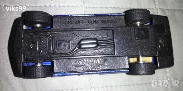 Mercedes Benz 600 SEL Welly No.9048, снимка 8 - Колекции - 54319048