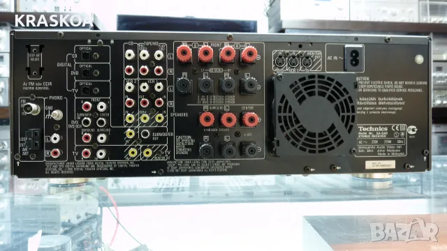 TECHNICS SA-DA8 - 270 Евро, снимка 7 - Ресийвъри, усилватели, смесителни пултове - 56485372