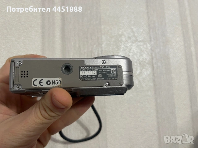 Sony Cyber-shot DSC-P10, снимка 3 - Фотоапарати - 53302016