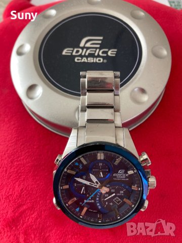 EDIFICE EQB-500 Мъжки Часовник Casio Edifice Sapphire Glass Solar Bluetooth - EQB-500., снимка 5 - Мъжки - 44419283