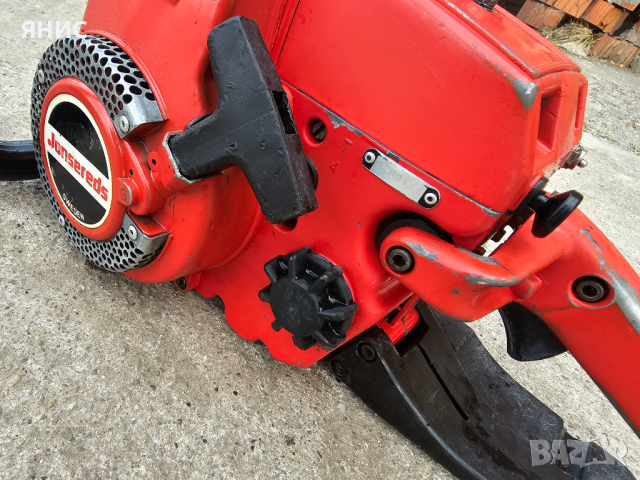 МОТОРНА РЕЗАЧКА  JONSERED /HUSQVARNA. ПЕРФЕКТНА , снимка 7 - Градинска техника - 44532749