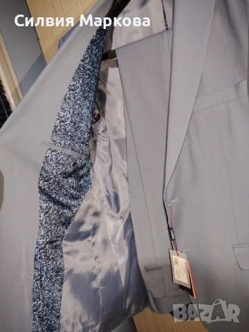 Мъжки костюм ROYAL color 3 светло син цвят, снимка 10 - Костюми - 54001784