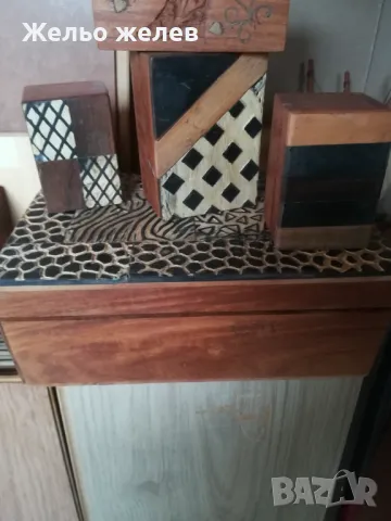 Кутия дърво, от 10см до 25см