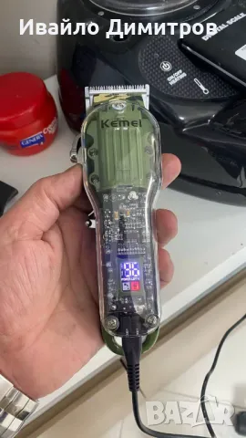 Професионална машинка за подстригване Kemei KM-1926, снимка 3 - Машинки за подстригване - 49574224