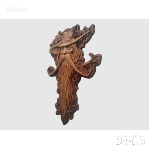 Дърворезба "Горски Дух", снимка 3 - Пана - 52726672