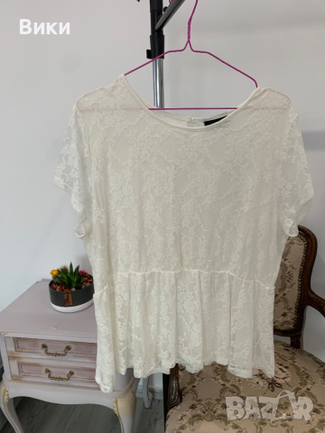 Дамска блуза в размер L-XL, снимка 1 - Туники - 44614406