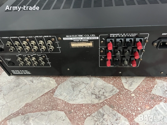 продавам усилвател AKAI AM2950, снимка 5 - Аудиосистеми - 56487586