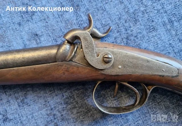 Пушка двуцевна, М1870, Франция, снимка 4 - Антикварни и старинни предмети - 55993193