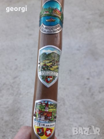 Ретро туристически алпийски бастун , снимка 5 - Колекции - 31436296