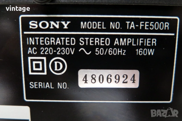 Sony TA-FE500R, снимка 7 - Ресийвъри, усилватели, смесителни пултове - 54099377