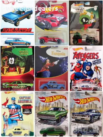 Метални колички Hot Wheels от сетовете LARRY Wood FORZA  GRAN Turismo, снимка 6 - Колекции - 22030230