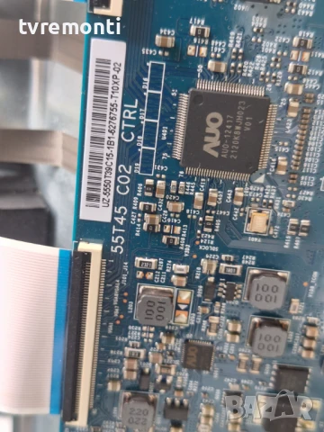 Tcon Board 55T45 C02 CTRL за 50-инчов телевизор Toshiba 50UA2B63DB с дисплей VES500QNDA-N2-N43, снимка 2 - Части и Платки - 51285698