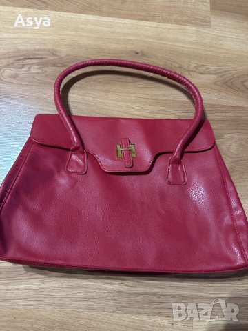 Дамска чанта цвят бордо, снимка 2 - Чанти - 44296861