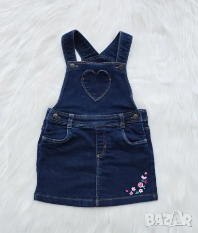 Дънков сукман 18-24 месеца, снимка 7 - Бебешки рокли - 48937970