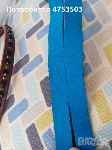 Син колан Marc O'POLO естествена кожа , снимка 5 - Колани - 54325150