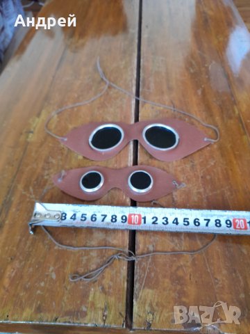 Стари защитни очила, снимка 3 - Други ценни предмети - 38514619