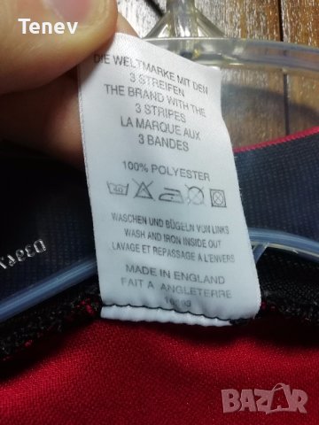 Adidas Vintage Retro оригинална съдийска тениска фланелка трико от 90те , снимка 4 - Блузи - 39343090