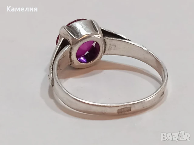 Руско сребро , снимка 9 - Пръстени - 51317171