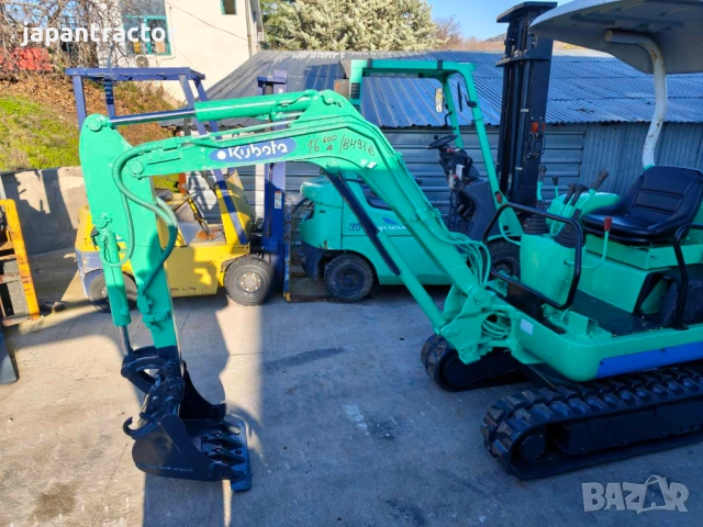 минибагер кубота, снимка 6 - Индустриална техника - 52521157