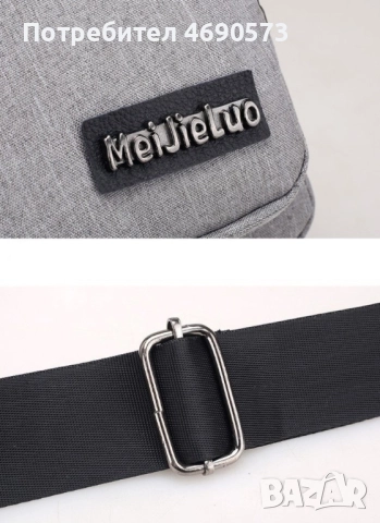 Удобна многофункционална чанта/раница през рамо с USB, снимка 4 - Чанти - 52884120