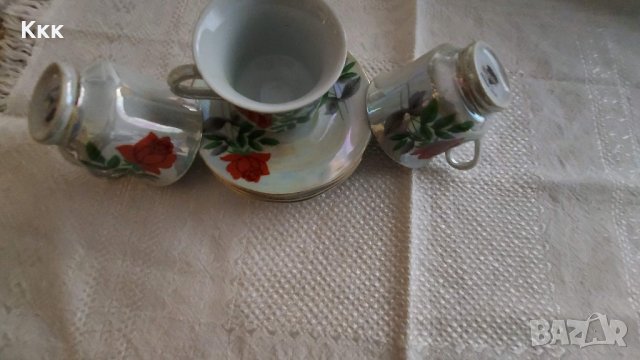 Сервиз за кафе със седефен ефект, снимка 7 - Сервизи - 36768569