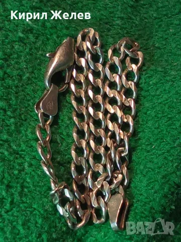 ВИНТИДЖ СРЕБЪРНА ГРИВНА МАРКОВО СРЕБРО 925 ODEMA КЛАСИЧЕСКА ПЛЕТКА с НУЖДА от ХАЛКИЧКА в КРАЯ 49740, снимка 14 - Гривни - 49553259