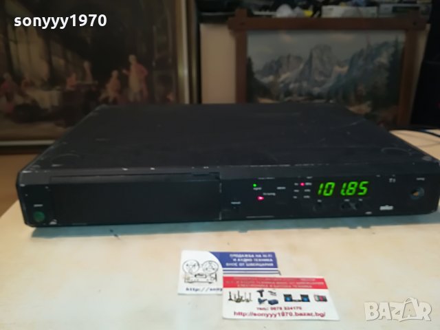 BRAUN T1 TUNER ВНОС GERMANY 0408211111, снимка 12 - Ресийвъри, усилватели, смесителни пултове - 33719403