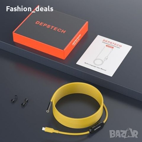 Нов DEPSTECH Едноскоп светлина, Bluart 3.0, IP67, за iOS - Жълт, снимка 7 - Друга електроника - 42739632