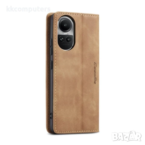 Oppo Reno12 Pro 5G CASEME Magnetic Wallet Кожен Калъф и Протектор, снимка 5 - Калъфи, кейсове - 51350229