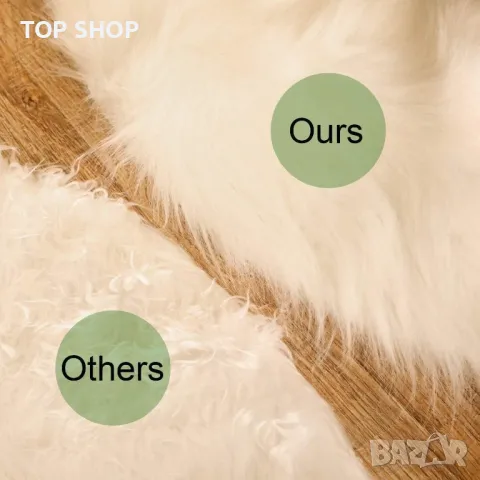 Кръгла подложка за  коледна елха, бяла, 120 см, снимка 4 - Декорация за дома - 49971283